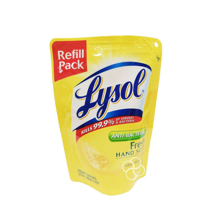 Lysol AntiBacterial Fresh with Citrus Hand Soap Refill 200mL Lazada PH