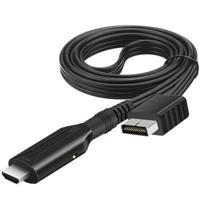 GEHW HDMI-การแปลงวิดีโอที่เข้ากันได้สำหรับทุก PS2โหมดการแสดงผลออดิโอตัวแปลงวิดีโอสาย HDMI เพลย์สเตชั่นเป็น PS2 HDMI ไปยังตัวแปลง HDMI PS2แปลงสาย HDMI ไปยังสาย HDMI สายอะแดปเตอร์ PS2เป็นหัวแปลงสัญญาณ HDMI