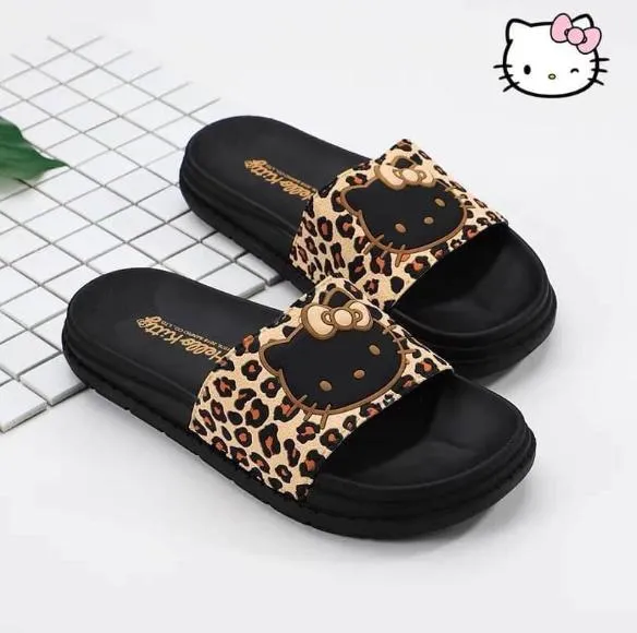 Black Hello Kitty Slippers Lazada PH