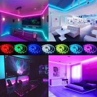 Wifi Led Strip Light 5050 RGB Bluetooth Control Full Set Waterproof Smart Light Tape LED Flexible Lamp Desktop BackLight Tape