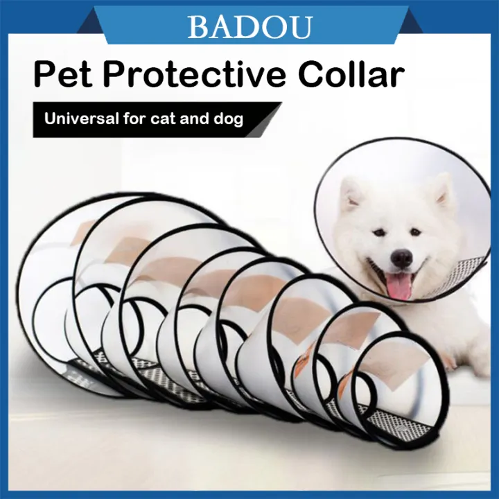 Pet Elizabeth Circle Adjustable Pet Cat Dog Head Cover Protective Cone
