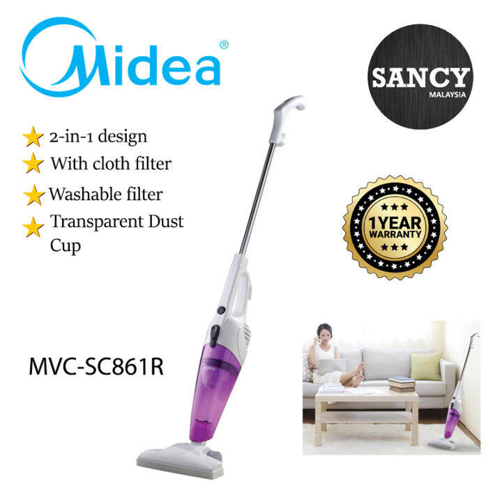 SANCY Midea MVCSC861 2in1 Stick Vacuum Cleaner / Handstick Vacuum