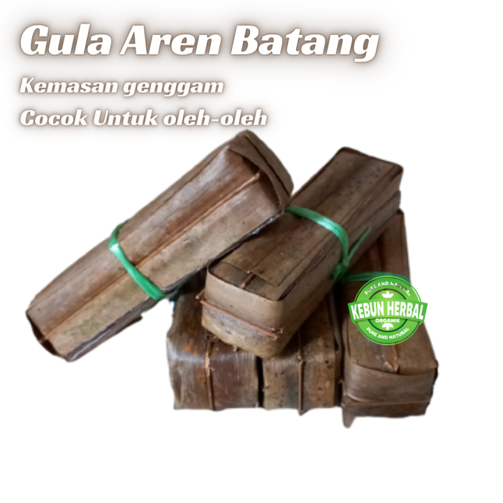 Palm Sugar Bar Gula Aren Asli 100 tanpa Campuran Kemasan Souvenir