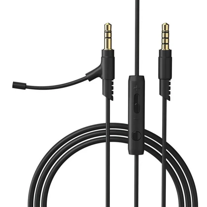 Boom Microphone Cable Audio Cable 3.5mm Headphone Cable with Mic Headset Mic Cable Boom Mic