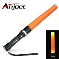 sell well feytu308 - / Anjoet XML T6 LED อลูมิเนียมกันน้ำ Zoomable ไฟฉายการจราจร Wand ไฟฉาย Directing Light สำหรับ18650แบตเตอรี่