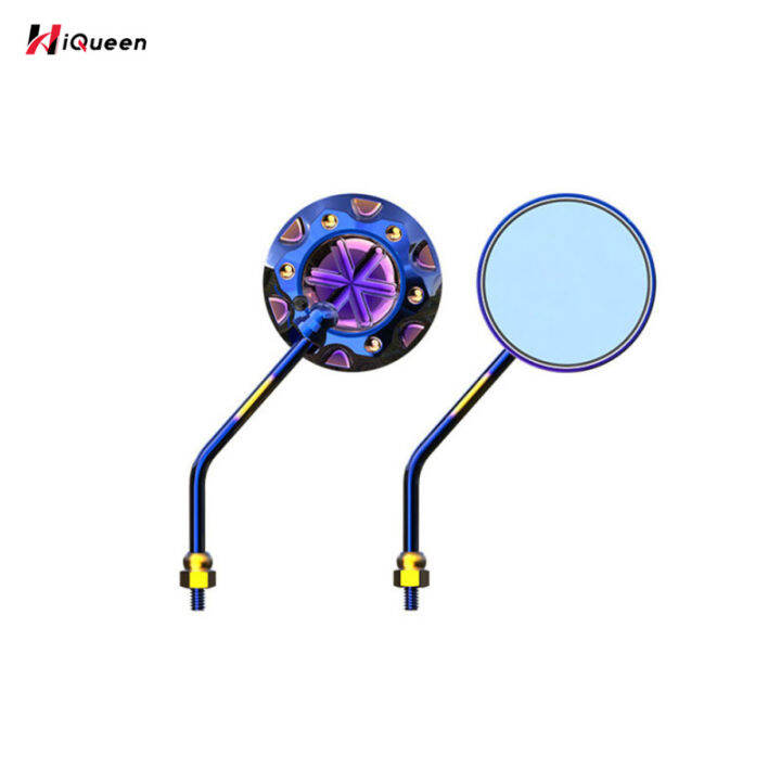 HiQueen Kaca Spion Sepeda Motor, Kaca Spion Sepeda Motor Paduan