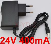 1ชิ้นคุณภาพสูง DC 24V โปรแกรมวงจรรวม400mA AC 100V-240V แปลงแหล่งจ่ายไฟสลับปลั๊กอียูดีซี5.5Mm X 2.1-2.5Mm