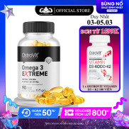 Viên Dầu Cá Siêu Cô Đặc Ostrovit Omega 3 Extreme 500 EPA 250 DHA 90 Viên