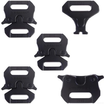 【CW】♝™❉  4PCS 15mm Heavy Metal Side Release Buckle Paracord Dog Collar Sewing Accessories