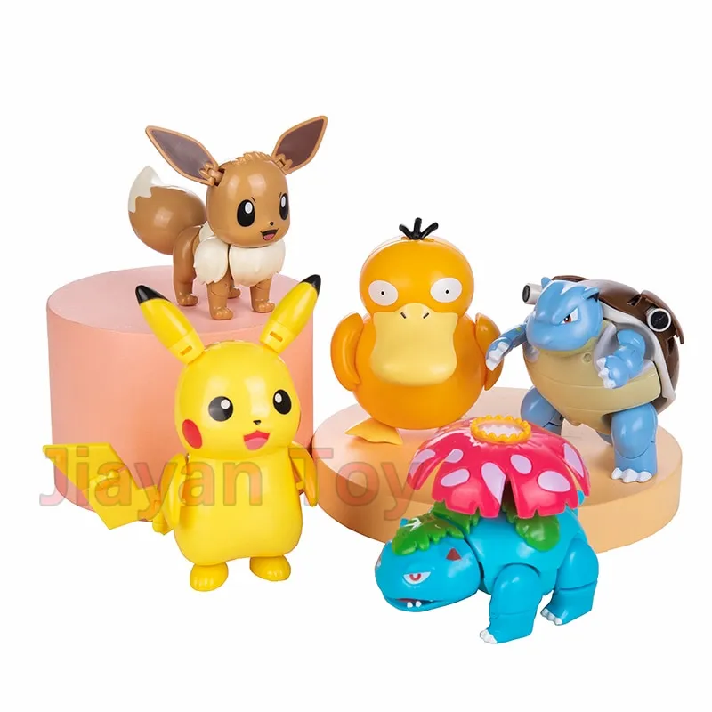 Genuine Pokemon Figures Pocket Monster Pet Elf Ball Box