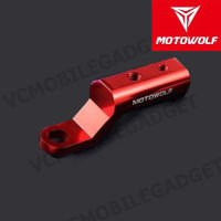 motowolf แท้ บาร์สั้น Motowolf บาร์ สั้น Motowolf ขายึดกระจกมองข้าง ทำจากเหล็ก Motowolf แคชบาร์ แฮนด์บาร์ ขาจับไฟ ฐานยึดขาจับมือถือติดมอไซค์