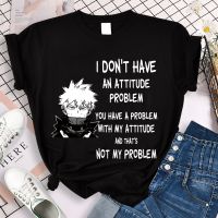 【Mens clothing】 Bakugo Katsuki ฉันไม่ได้มีปัญหาคุณมีปัญหากับ Myand ที่39; SMy ปัญหาเสื้อยืดเสื้อ