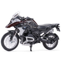 Maisto 1:18 BMW R1200GS 2017สีแดงแบบคงที่ Die Cast ยานพาหนะของสะสมงานอดิเรกรถจักรยานยนต์ของเล่นรุ่น