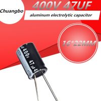 5PCS Higt quality 400V47UF 16*22mm 47UF 400V 16*22 aluminum electrolytic capacitor