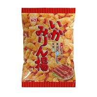 ข้าวเกรียบกุ้งรสปลาหมึก Premium White Wisteria Fried Squid - Exquisite 77g Pack - Crispy and Flavorful Snack