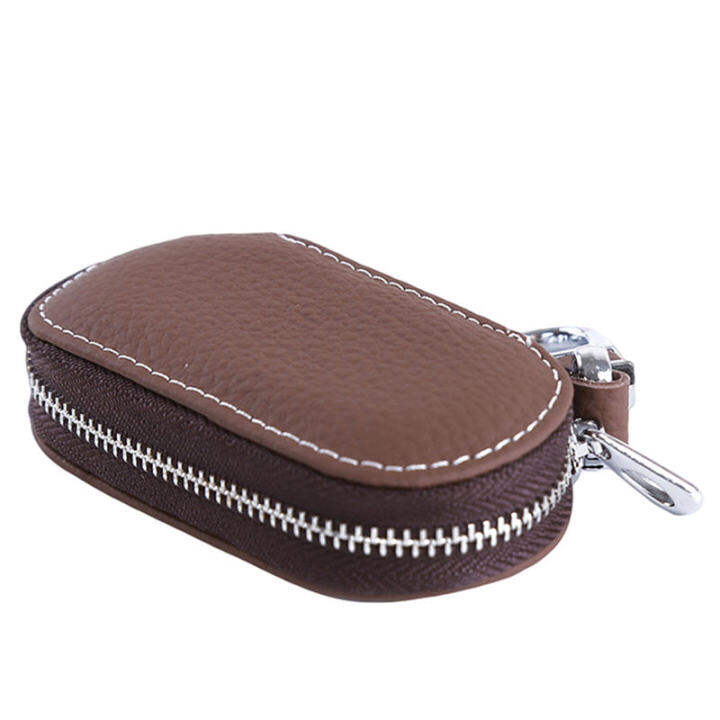 lt-en-gt-cw-lt-en-gt-leather-car-key-wallets-men-key-holder-housekeeper-keys-women-organizer-keychain-cover-zipper-key-case-bag-unisex-pouch-pure