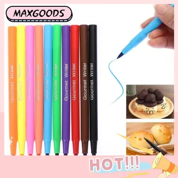 Food Coloring Markers Gourmet Writer Food Cake Decorator Pens, Edible  Pigment Pen for Cakes and Cookies,Cake DIY Cake Painting Accessories,1Pc 