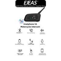 EJEAS Vnetphone V6หมวกกันน็อคมอเตอร์ไซค์ Bluetooth Intercom Headset