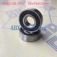 10pcslot 16mm ball bearings 6202-16 2RS 620216-2RS 6202 bearing 16X35X11 mm CNC,Motors,Machinery,AUTO 16*35*11