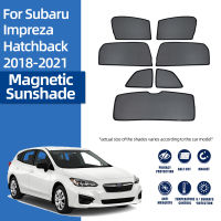 สำหรับ Subaru IMPREZA Hatchback GT 2016-2021แม่เหล็กม่านบังแดดรถยนต์โล่ด้านหน้ากระจกม่านด้านหลังหน้าต่างด้านข้างสีอาทิตย์ Visor