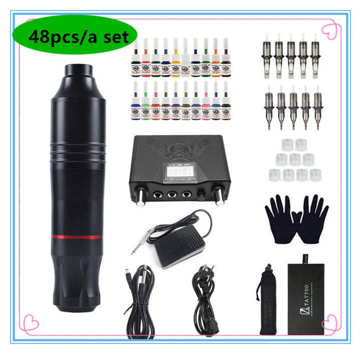 Write On My Body Professional Electric Tattoo Machine Full Set Original