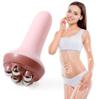 Hand Roller Massager 5 Steel Ball Meridian Brush การออกกำลังกายการผ่อนคลายกล้ามเนื้อการเผาผลาญไขมัน Slimming Body Shaping Thin Whole Body