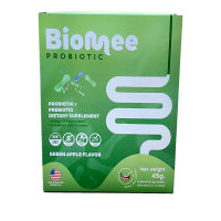 BioMee Probiotic (ไบโอมี)โพรไบโอติกและพรีไบโอติก แบบซองกรอกปาก พร้อมทาน (1 กล่อง 15 ซอง) แก้ท้องผูก ช่วยขับถ่าย