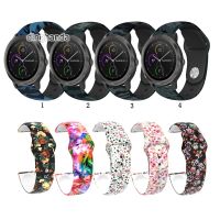 Camouflage Soft Silicone Band Strap for Garmin Vivoactive 3 【BYUE】