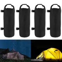 ✈◊✖ 4 Pcs Outdoor Camping Tent Sand Bag Canopy Weights SandBag 600D Oxford Cloth Windproof Fixing Sandbag Tents Leggings Accessories