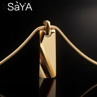 2021Classic High Polish Tungsten Carbide Men Pendants Necklace Gift Jewelry with Titanium Necklace, Free Shipping, Engraving