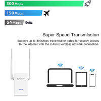 [COD]Joowin JW-WR302SV2 300Mbps 2x5dBi เสาอากาศ WIFI ไร้สาย-N เราเตอร์ไร้สาย Wifi Repeater สัญญาณเครื่องขยายเสียง