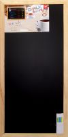 Robin กระดานดำ Black Board แม่เหล็ก ขอบไม้ ขนาด 30x60cm