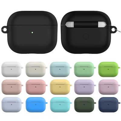 Case For 2022 New Apple AirPods 3 Cover Soft Silicone Protective Case For Airpods 3 Case Bluetooth Wireless Earphone Accessories Headphones Accessorie