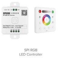 RC1-RC4รีโมท LED แบบสัมผัสติดผนัง2.4กิกะเฮิร์ตซ์สำหรับ SP63 * อีคอนโทรลเลอร์กิกะเฮิร์ตซ์ FCOB สลัวมี RGB RGBW พิกเซลแอลอีดีริ้วสายไฟ3โวลต์