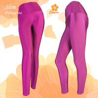 Leggings ออกกำลังกายโยคะ Kinare รุ่นSlim Magenta