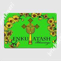 Enkutatash Blessings เอธิโอเปียใหม่ปีแผ่นโลหะโปสเตอร์ผับปรับแต่งคลับตกแต่งผนังบาร์ดีบุกป้ายโปสเตอร์  （Stock size: 20cm * 30cm）