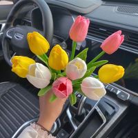 พร้อมส่งในไทย ? ดอกไม้ปลอม ดอกทิวลิปสไตล์มินิมอล ins สีพาสเทล