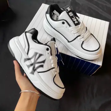 MLB, Shoes, Mlb Ateez Chunky High New York Yankees Shoes Black