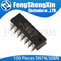 100pcs/lot SN74LS08N SN74LS08 74LS08N 74LS08 SN74LS08 HD74LS08P QUADRUPLE 2-INPUT POSITIVE-AND GATES IC DIP-14 WATTY Electronics