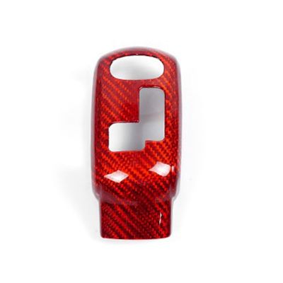 Car Gear Shift Knob Cover for F54 F55 F56 F57 F60 2020-2023 Countryman Real Carbon Fiber Sticker