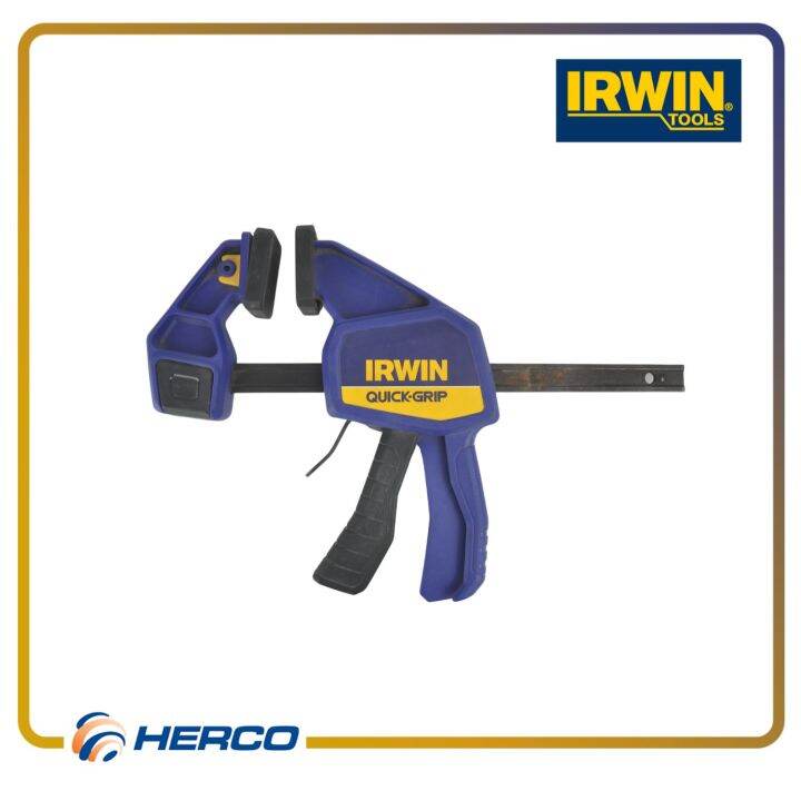 Irwin QuickGrip Quick Change 6Inch One Handed Bar Clamps / Spreaders