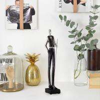 Creative Modern Minimalist เรซิ่นกีฬาเครื่องประดับ Room ชั้นวางหนังสือตู้ Decor