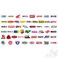 ❉ Motorcycle - JDM nd Logo Series 01 Stikers ❉ 50PcsSet Racing Moto ：Fans Collection DIY Mixed Doodle Stikers