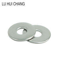 Luchang Free Shipping M3 M4 M5 M6 Large Flat Washer galvanizing Big Metal Gasket Meson Plain Washers