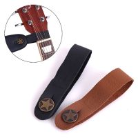 Electric Guitar Accessories Guitar Neck Strap Guitar Strap Leather Head Belt Holder Button Safe Lock Ukulele Bass Folk Acoustic