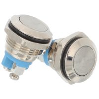 ❃☑№ 2 Pcs Ring Doorbell Hardwired Button Only Parts Nickel-plated Copper Push Buttons Replacement