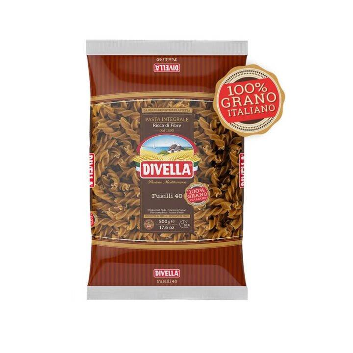 Divella Whole Wheat Fusilli Pasta 500g Lazada PH