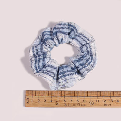Special-Spot Japanese AnimejkGirl Forest Style Large Intestine Hair Band Hair Rope Cute Trending Girl Plaid Large Intestine Hair Ring Hair Accessories