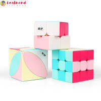 LE In Stock Magic Cube Qiyi Neon Macaron Series Easy Turning Smooth บรรเทาความเครียด Magic Cube