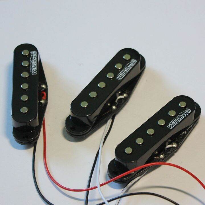 electric-guitar-coil-pickups-wilkinson-mwhs-wiring-harnessocaster-black-set